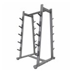 RACK DE BARRA CON PESO CUADRADO
