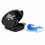 PROTECTOR BUCAL AZUL CON BLANCO SENCILLO EVERLAST CON ESTUCHE